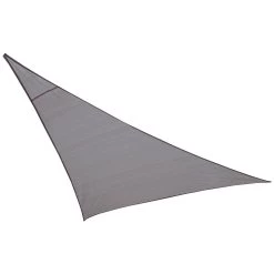 High PeakBermuda 360 Driehoek Schaduwdoek Grijs