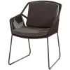 4 Seasons OutdoorAccor Dining Tuinstoel Anthracite -Tuinmeubilair 116254 900 01