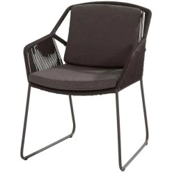 4 Seasons OutdoorAccor Dining Tuinstoel Anthracite