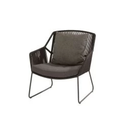 4 Seasons OutdoorAccor Loungestoel Antraciet
