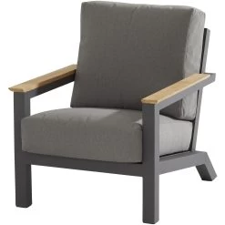 4 Seasons OutdoorCapitol Loungestoel Anthracite