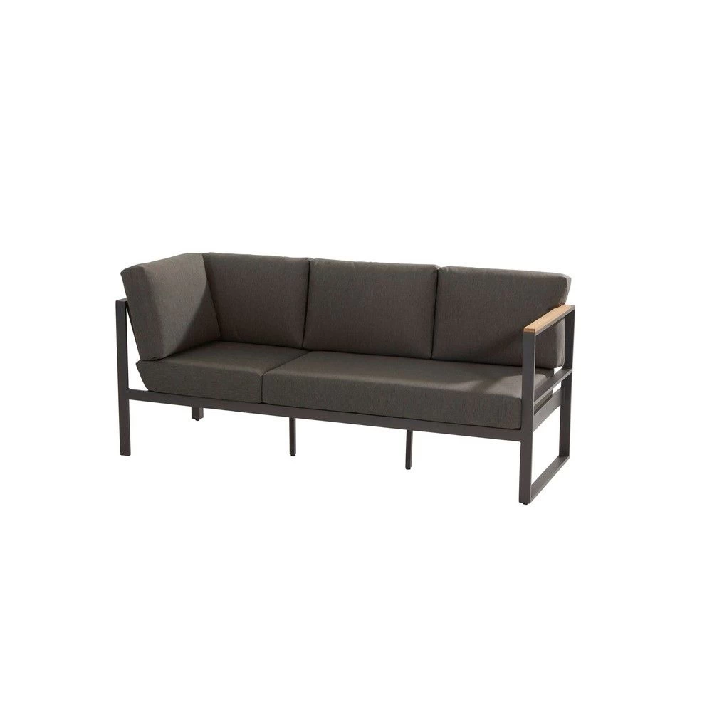 TASTE by 4 SeasonsMontigo loungebank teak anthracite TASTE By 4 SeasonsMontigo Loungebank Teak Anthracite -Tuinmeubilair 116274 900 02 1