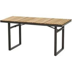TASTE By 4 SeasonsMontigo Tuintafel 150 X 80 Teak Anthracite