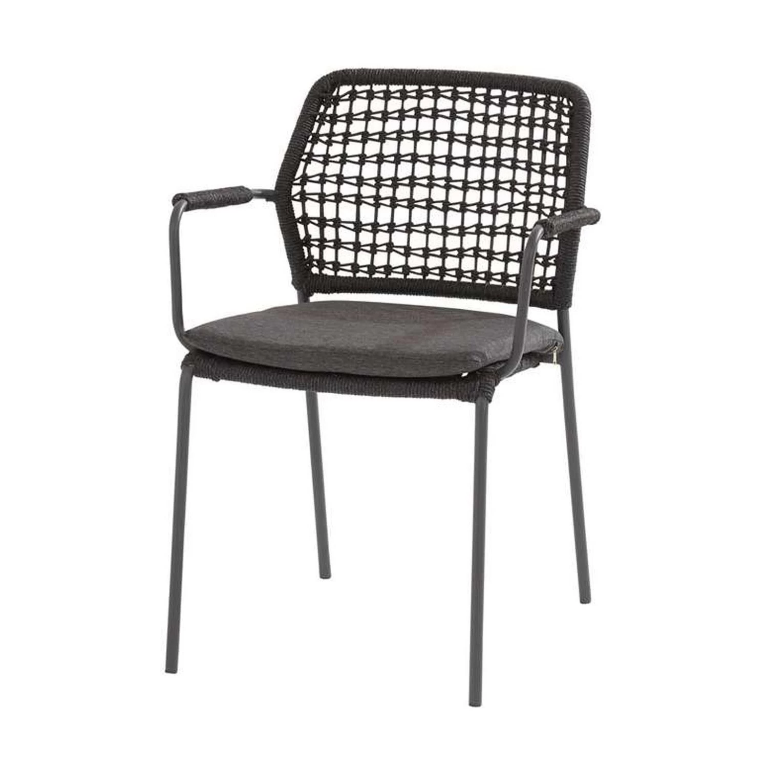 TASTE by 4 SeasonsBarista stapelbare tuinstoel anthracite TASTE By 4 SeasonsBarista Stapelbare Tuinstoel Anthracite -Tuinmeubilair 116279 900 01 1