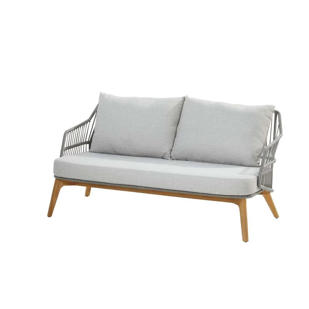 4 Seasons OutdoorSempre loungebank light grey teak 4 Seasons OutdoorSempre Loungebank Light Grey Teak -Tuinmeubilair 116321 950 01