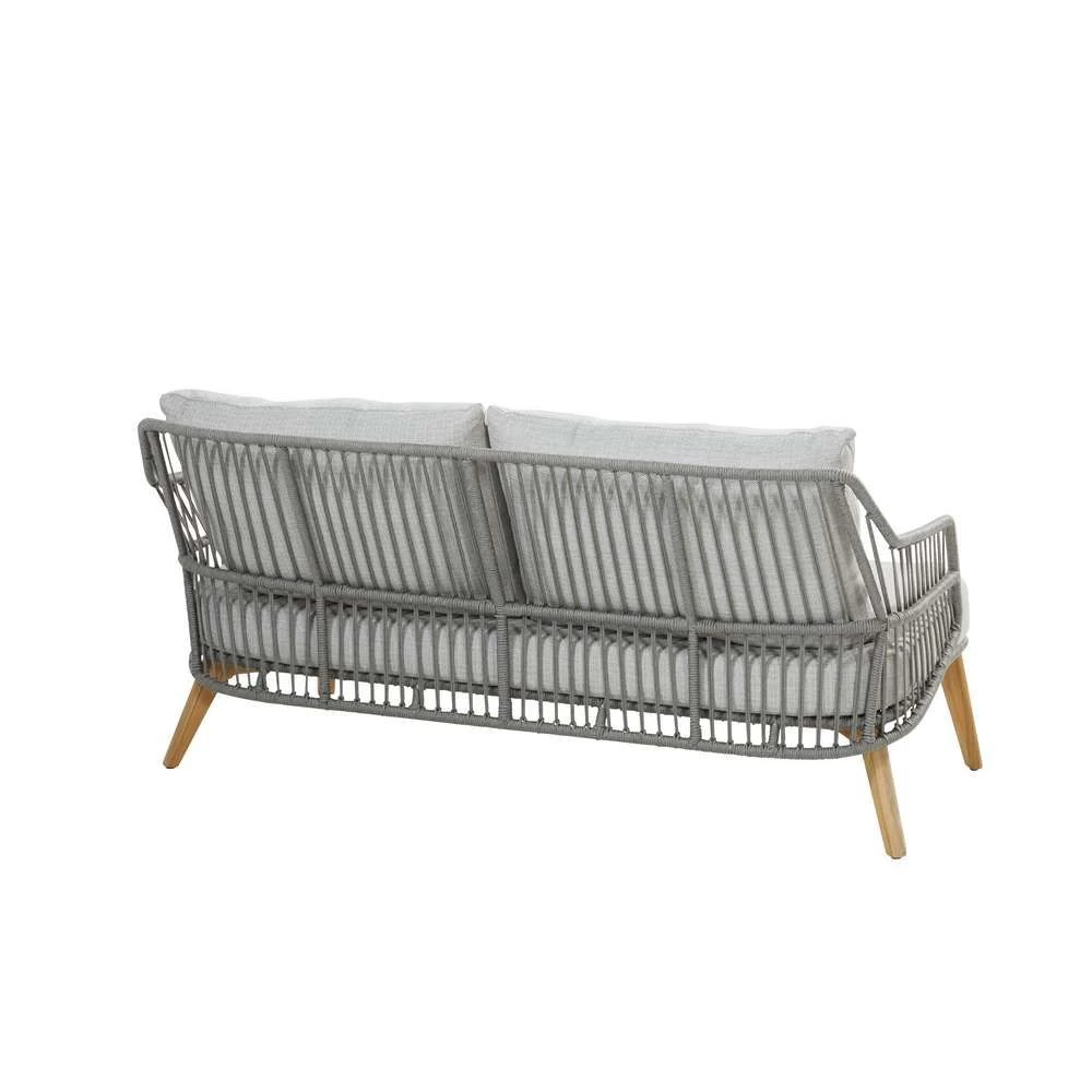 4 Seasons OutdoorSempre loungebank light grey teak 4 Seasons OutdoorSempre Loungebank Light Grey Teak -Tuinmeubilair 116321 950 02