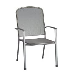 ENGARDEN By KettlerVigo Stapelbare Tuinstoel Antraciet