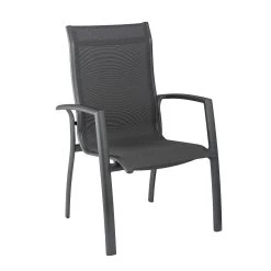 Kettler Legato Curve Stapelbare Tuinstoel Antraciet