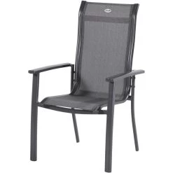 Hartman Alice Comfort Stapelbare Tuinstoel Anthracite