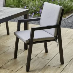 Hartman Ancona Dining Tuinstoel Black -Tuinmeubilair 116679 900 04