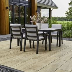 Hartman Comino Tuintafel 163 X 101 Black -Tuinmeubilair 116680 990 04