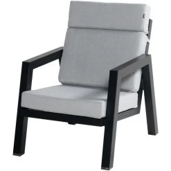 Hartman Ancona Airpump Loungestoel Zwart