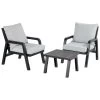 Hartman Ibiza Balkon Loungeset 3-delig -Tuinmeubilair 116702 900 01 2