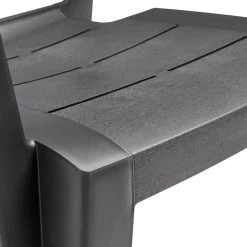 Keter Julie Stapelbare Tuinstoel Graphite -Tuinmeubilair 116784 900 04 1