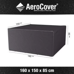 Aerocover Tuinsethoes 160 X 150 X 85 Antraciet 3 Aerocover Tuinsethoes 160 X 150 X 85 Antraciet -Tuinmeubilair 116791 990 02 2