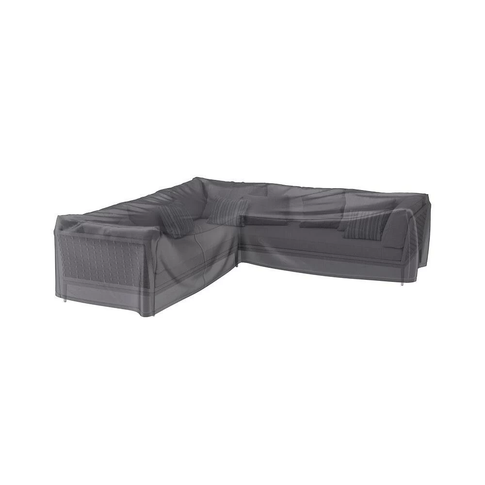 Aerocover Loungesethoes hoekset L-vorm 300 x 300 x 100 x 70antraciet Aerocover Loungesethoes Hoekset L-vorm 300 X 300 X 100 X 70antraciet -Tuinmeubilair 116796 990 01