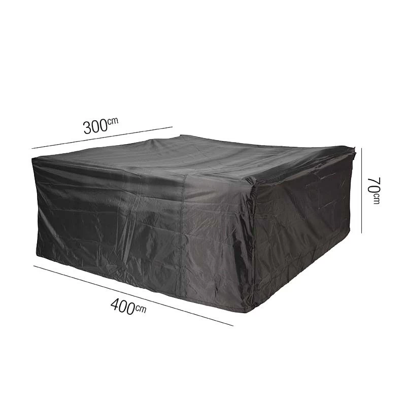 Aerocover Loungesethoes 400 x 300 x 70 antraciet Aerocover Loungesethoes 400 X 300 X 70 Antraciet -Tuinmeubilair 116814 900 02 1