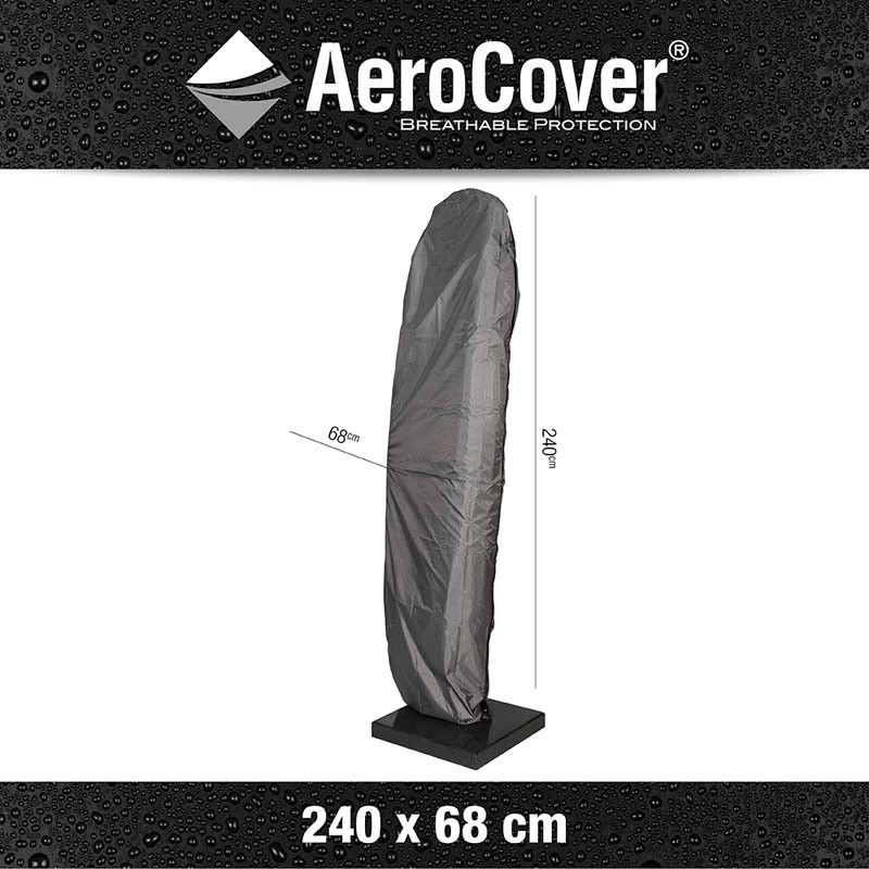Aerocover Parasolhoes 240 x 68 antraciet Aerocover Parasolhoes 240 X 68 Antraciet -Tuinmeubilair 116820 900 02 1