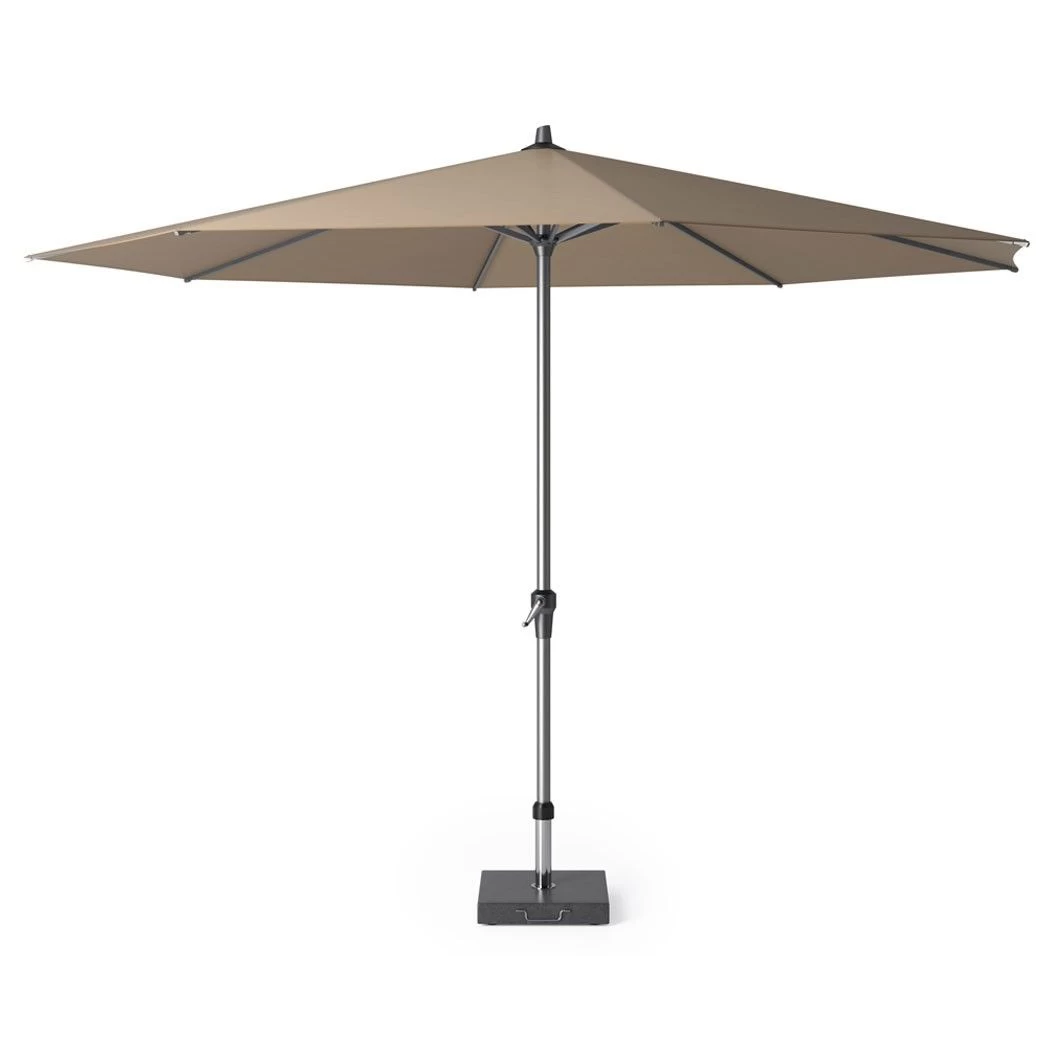 Platinum Riva parasol 350 taupe Platinum Riva Parasol 350 Taupe -Tuinmeubilair 116829 180 01 2