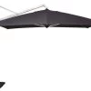 Platinum Icon Parasol 400 X 300 Faded Black 1 Platinum Icon Parasol 400 X 300 Faded Black -Tuinmeubilair 116835 990 01