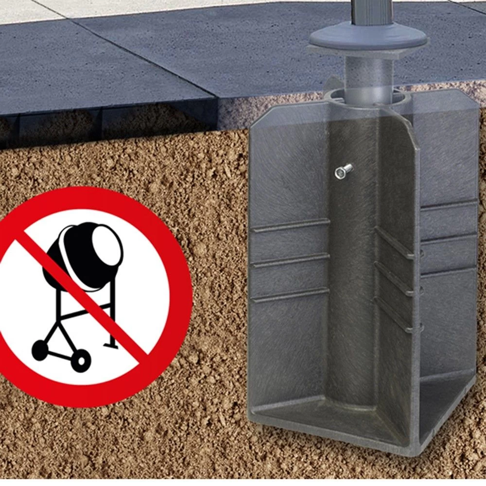 Platinum ingraaf parasolvoet Platinum Ingraaf Parasolvoet -Tuinmeubilair 116842 990 02 3