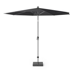 Platinum Riva Premium Parasol 300 Faded Black