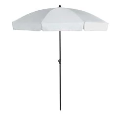 Platinum Aruba Parasol 200 Volant White