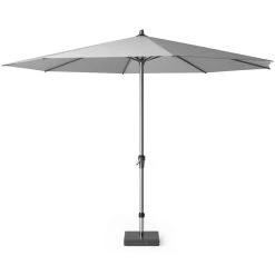 Platinum Riva Parasol 350 Light Grey