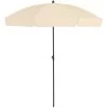 Platinum Aruba Parasol 200 Volant Ecru