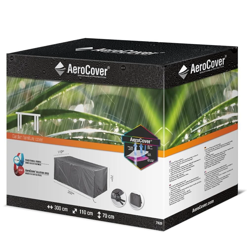 Aerocover Tuintafelhoes 300 x 110 x 70 antraciet Aerocover Tuintafelhoes 300 X 110 X 70 Antraciet -Tuinmeubilair 116909 900 03 4