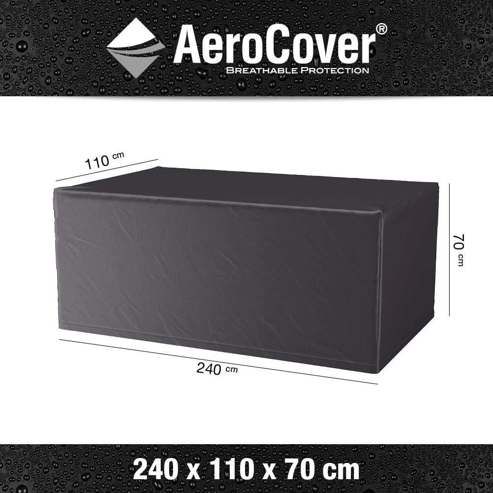 Aerocover Tuintafelhoes 240 x 110 x 70 antraciet Aerocover Tuintafelhoes 240 X 110 X 70 Antraciet -Tuinmeubilair 116911 990 02 2