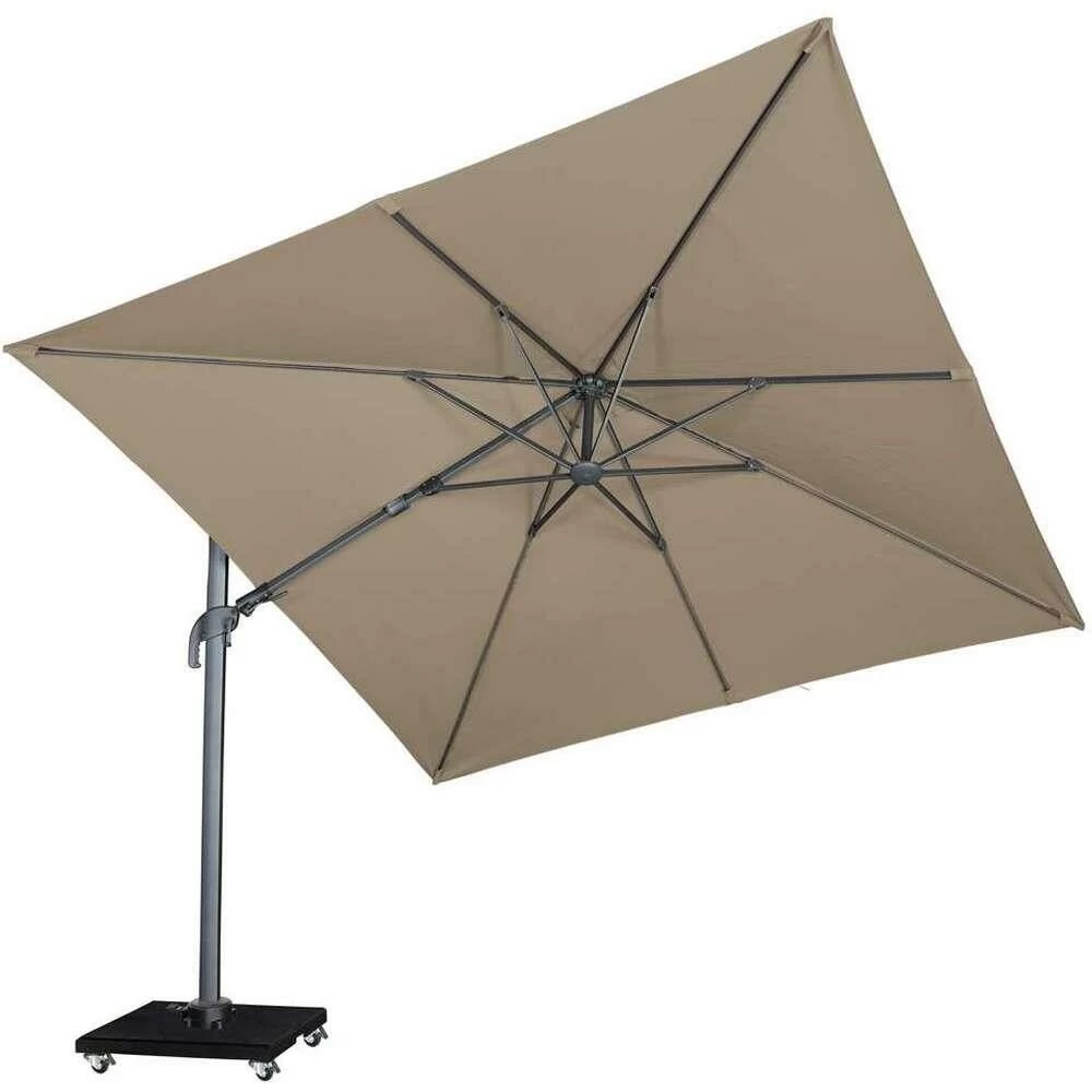 Bardani Daytona parasol 300 x 300 taupe Bardani Daytona Parasol 300 X 300 Taupe -Tuinmeubilair 116913 800 02 3