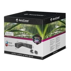 Aerocover Loungesethoes Hoekset L-vorm Links355 X 275 X 100 X 70 Antraciet -Tuinmeubilair 116920 990 03 3