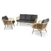 Bardani Madero Loungeset 3-delig Bamboo