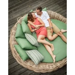 Apple Bee Cocoon Loungebank Mocca ø 220 Cm -Tuinmeubilair 117225 800 03