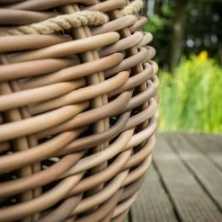 Apple Bee Cocoon Loungebank Mocca ø 220 Cm -Tuinmeubilair 117225 800 04