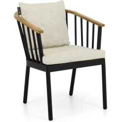 Apple Bee Condor Dining Tuinstoel Black Natural Oak