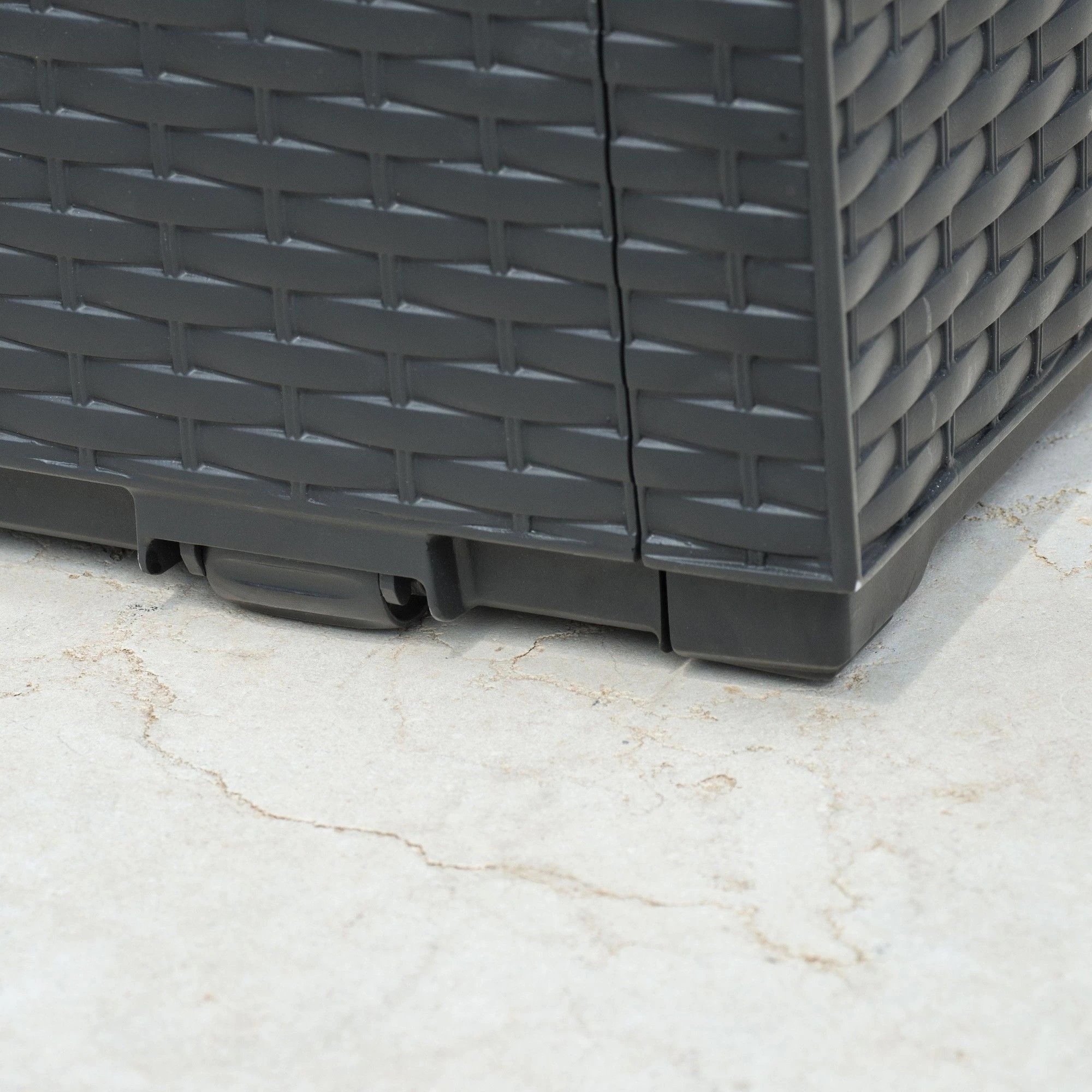 Keter Capri opbergbox antraciet Keter Capri Opbergbox Antraciet -Tuinmeubilair 118935 900 03