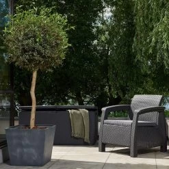 Keter Capri Opbergbox Antraciet 5 Keter Capri Opbergbox Antraciet -Tuinmeubilair 118935 900 04