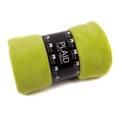 In The MoodFleece Plaid Lime