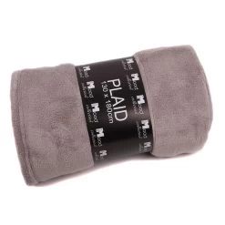 In The MoodFleece Plaid Beige