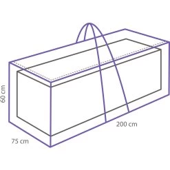 Winza Outdoor CoversPremium Lounge Kussentas XL 200 X 75 X 60 -Tuinmeubilair 119359 900 03