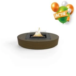 Tenderflame Carnation 90 Oak Sfeerhaard Black