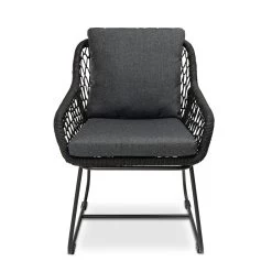 Bardani Riva Dining Tuinstoel Zwart -Tuinmeubilair 139834 990 03