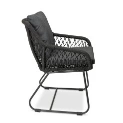 Bardani Riva Dining Tuinstoel Zwart -Tuinmeubilair 139834 990 05