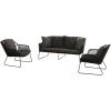 4 Seasons OutdoorAccor Loungeset 3-delig Mid Grey 1 4 Seasons OutdoorAccor Loungeset 3-delig Mid Grey -Tuinmeubilair 140011 000 01