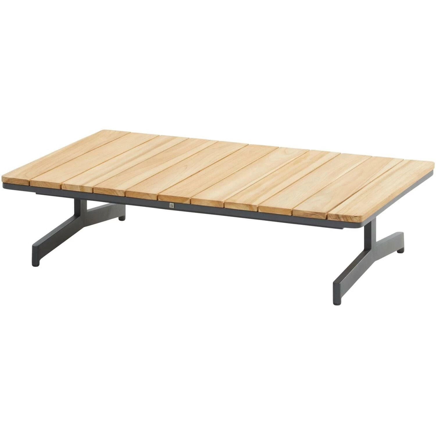 4 Seasons OutdoorFortuna loungeset anthracite teak 4 Seasons OutdoorFortuna Loungeset Anthracite Teak -Tuinmeubilair 140042 000 04