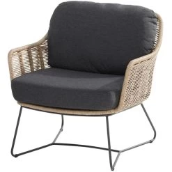 TASTE By 4 SeasonsBelmond Loungeset Naturel Anthracite 4 TASTE By 4 SeasonsBelmond Loungeset Naturel Anthracite -Tuinmeubilair 140044 000 03