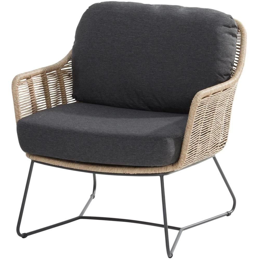 TASTE by 4 SeasonsBelmond loungeset naturel anthracite TASTE By 4 SeasonsBelmond Loungeset Naturel Anthracite -Tuinmeubilair 140044 000 03