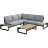 TASTE By 4 SeasonsMatisse Small Loungeset Anthracite Teak -Tuinmeubilair 140047 000 01